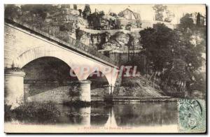 Old Postcard Poitiers Tunnel Bridge