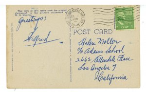 AR - Hot Springs. View from 1875 and from 1937