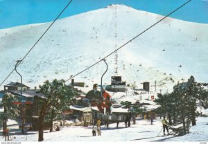 SNOW SKIING ; Mountain Pass , Telesqui , Spain , 1985