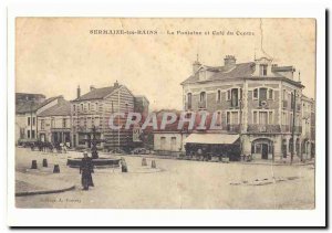 Troyes Old Postcard La Tour Saint Pierre