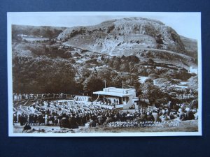 Wales LLANDUDNO Entertainers at Happy Valley c1933 RP Postcard by Valentine