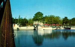 Mississippi Ocean Springs Inner Harbor Scene