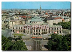 Modern Postcard the old imperial Vienna theater