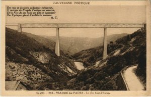 CPA Viaduc des Fades Le plus haut d'Europe FRANCE (1090961)