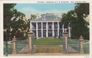 Mississippi Natchez Dunleith Residence Of J N Carpenter Curteich