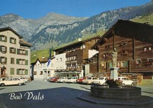 Austria - Dorfplatz, Bad Vals (Famous for its spa baths)