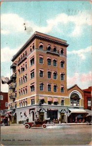 Illinois Aurora Hotel Arthur 1913