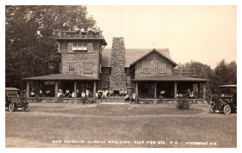 New Hampshire  Peterboro , Bargent Girls Camp ,  Main Bungalow ,  RPC 