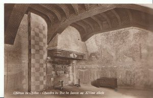 Switzerland Postcard - Chateau de Chillon - Chambre Du Duc De Sovoie  2791