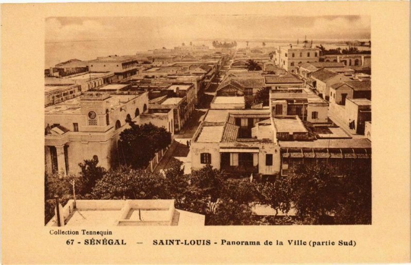 CPA AK Senegal-Saint Louis-Panorama de la Ville (235561)