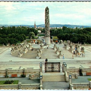 1970s Oslo Norway Vigeland Sculpture Park Vigelandsparken Monolith Statue 4x6 M4