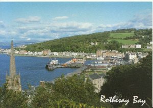 Scotland Postcard - Rothesay Bay - Bute - Ref TZ8295
