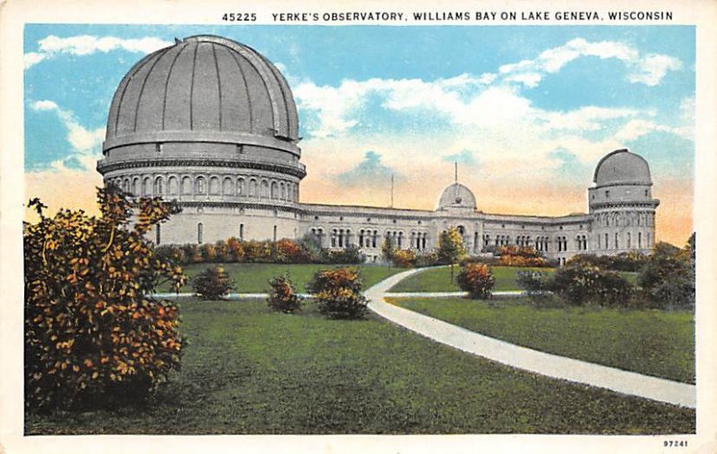 Yerke's Observatory Williams Bay Lake Geneva WI 