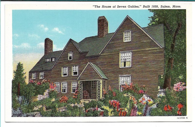 Salem, MA - The House of the Seven Gables