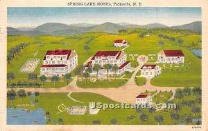 Spring Lake Hotel Parksville NY 1956