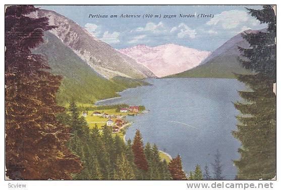 Pertisan Am Achensee (940m) Gegen Norden, Tirol, Austria, 1900-1910s