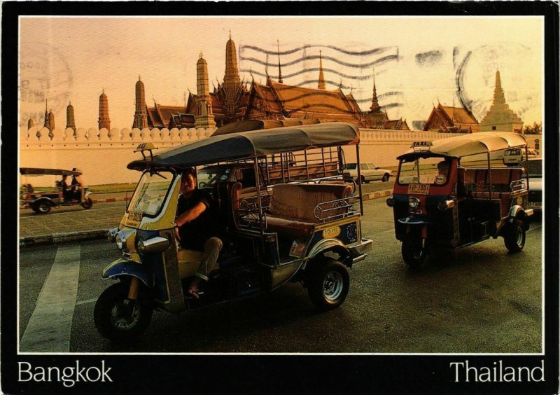 CPM AK THAILAND Motorized tricycles, TUK TUK. Bangkok, Thailand (345740)