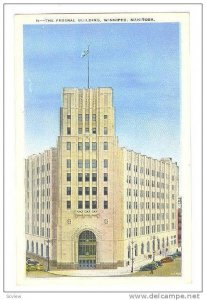 Exterior,The Federal Building, Winnipeg,Manitoba, Canada,00-10s