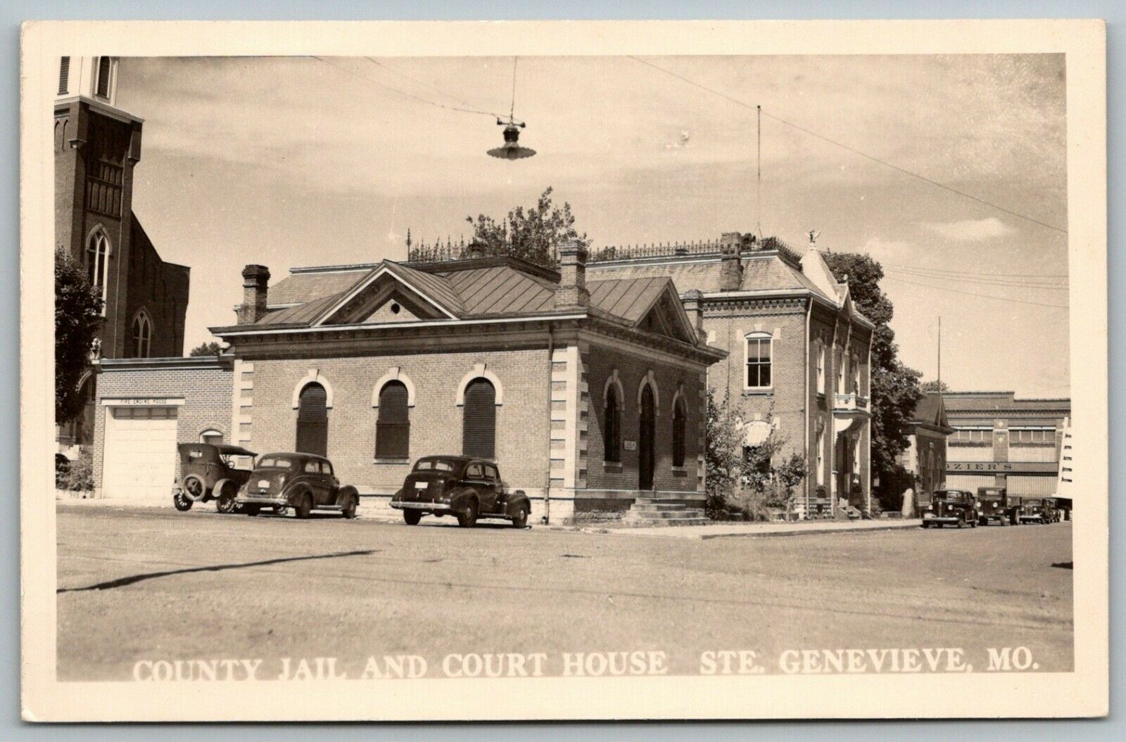 Ste Genevieve MOCounty JailFire Engine House GarageCourt House1930