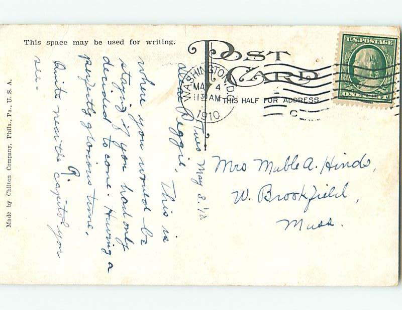 Divided-Back DRISCOLL HOTEL Washington DC HM7758