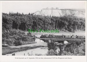 German Railway Postcard-Deutscher Zug,Lokomotive,Eisenbahn (Modern repro)RR19802