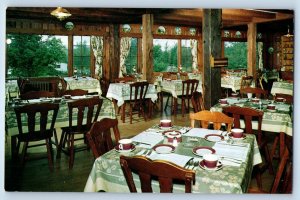 1960 Laconia Gilford New Hampshire Postcard Alberg Inn Route IIA  Restaurant