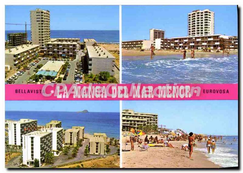 Modern Postcard La Manga del Mar Menor Diversas Vistas Various Views Various ...