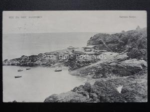 Guernsey BEC DU NEZ shows Fishermans Hut & Nets c1907 Postcard by Tozers 119