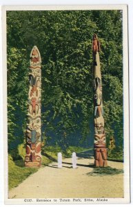 Sitka, Alaska, Entrance to Totem Park