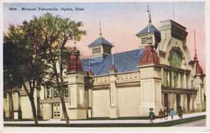 Mormon Tabernacle Ogden Utah UT Latter Day Saints LDS Unused Postcard E11