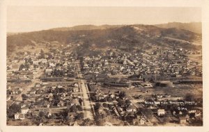 Roseburg Oregon Birds Eye View Real Photo Vintage Postcard AA21451