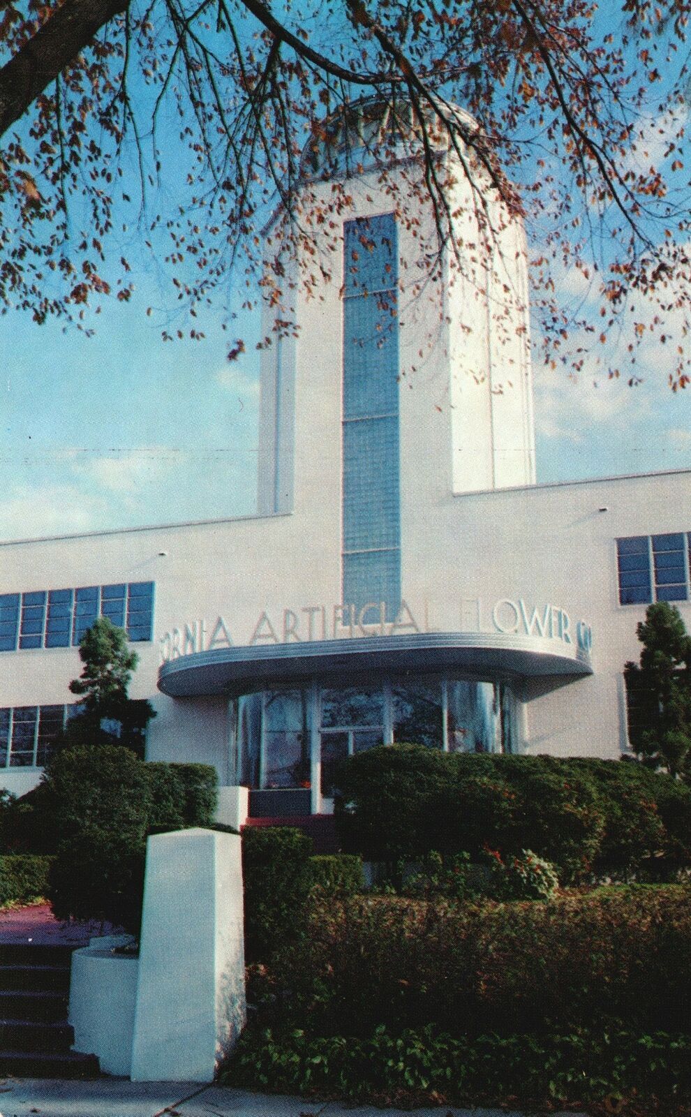 Vintage Postcard Autumn Leaves California Artificial Flower Co