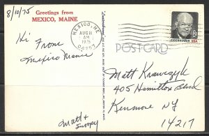 Maine, Mexico - Greetings From - [ME-174]
