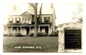NY -  Fort Edward. Smyth House      *RPPC