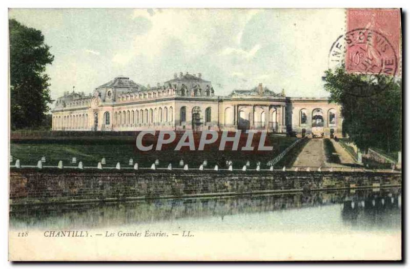 Old Postcard Chantilly Grand Stables