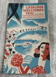 Catalina Welcomes You Friendly Suggestions Vintage Travel Brochure  1960s