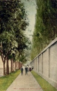 Temple Walk - Salt Lake City, Utah UT Postcard