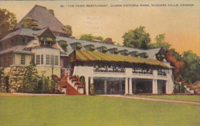 Canada Niagara Falls The Park Restaurant Queen Victoria Park 1948