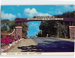 Postcard Gananoque, 1000 Islands, Gananoque, Canada