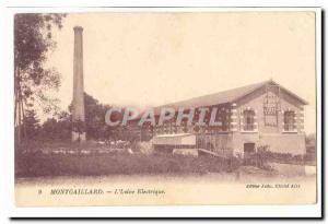 Montgaillard Old Postcard L & # 39usine electric