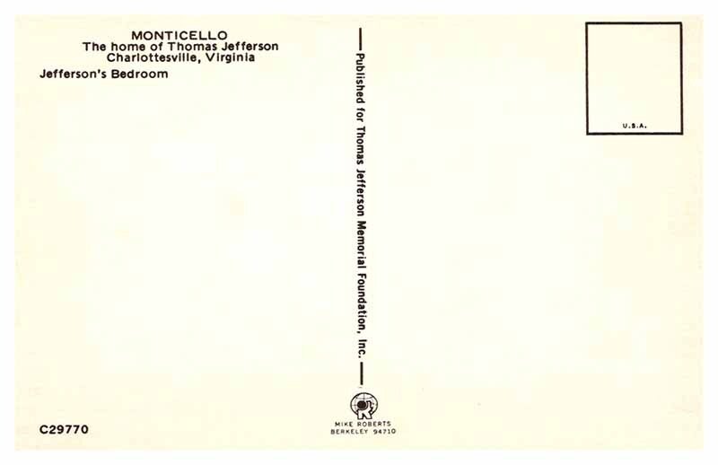 Postcard HOUSE SCENE Charlottesville Virginia VA AS2221