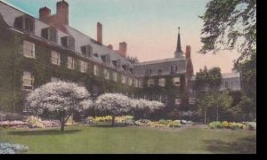 Massachusetts Andover Andover Inn From The Garden Albertype