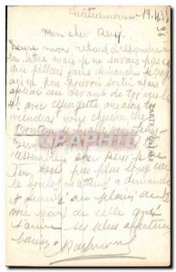 Postcard Old Place Voltaire Chateauroux Eglise Saint Andre