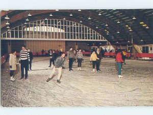 Chrome ICE SKATING SCENE South Fallsburg - Near Liberty New York NY AG6037