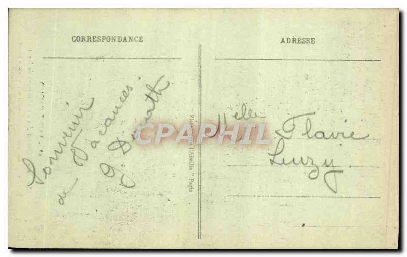 Postcard Old St Cloud Grand throw 42 meters high park