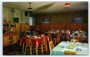MINOCQUA, WI Wisconsin ~ Roadside LOUIE'S BAR & Dining Room c1950s Postcard
