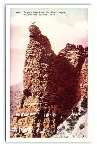 Eagle's Nest Rock Gardiner Canyon Yellowstone National Park Wyoming Postcard