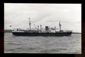 bf1340 - Cunard Line Cargo Ship - Pavia - B Feilden card