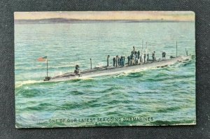 Mint Vintage Sea Going Submarines US Navy RPPC Griffin Coal Co Keene NH