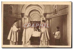 Old Postcard First Communion